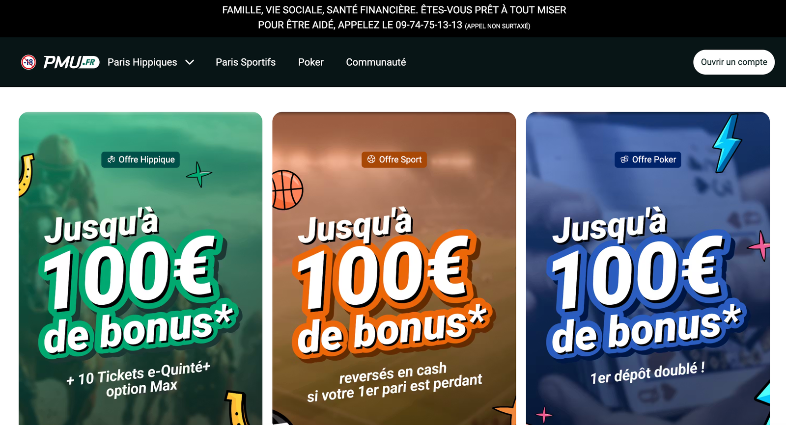 PMU casino en ligne fiable France